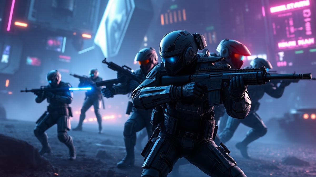 Vector Strike key art banner